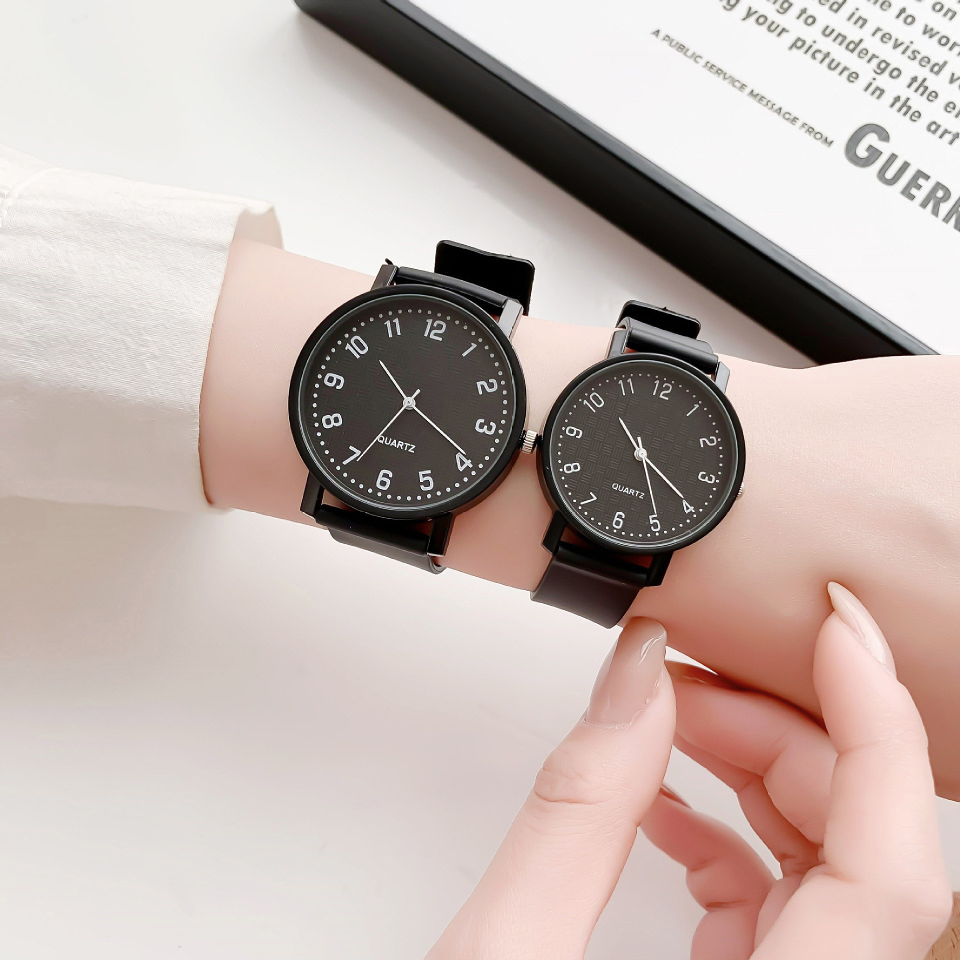 Simple Black Watch Quartz Watc - Luxury Watch Female review and price