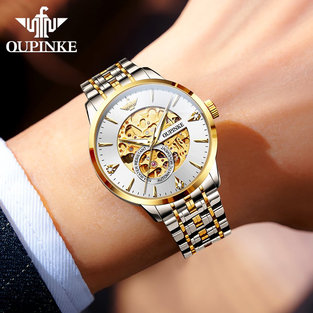 OUPINKE Luxury Fully Hollow Me - Luxury Watch All Brands review and price