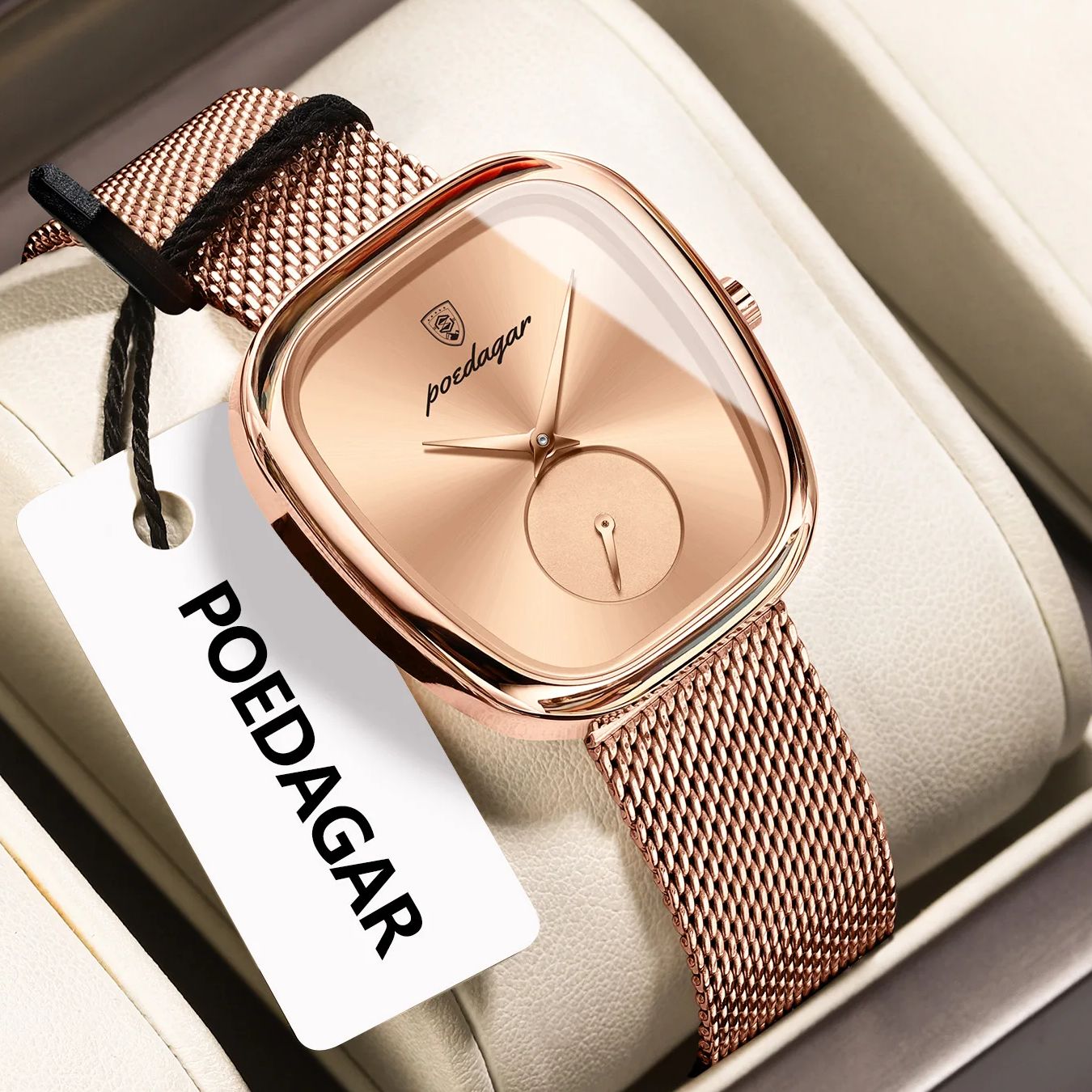POEDAGAR Luxury Brand Woman Wa - Luxury Watch Female review and price